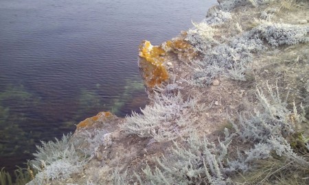 Там, где степь встречается с морем.